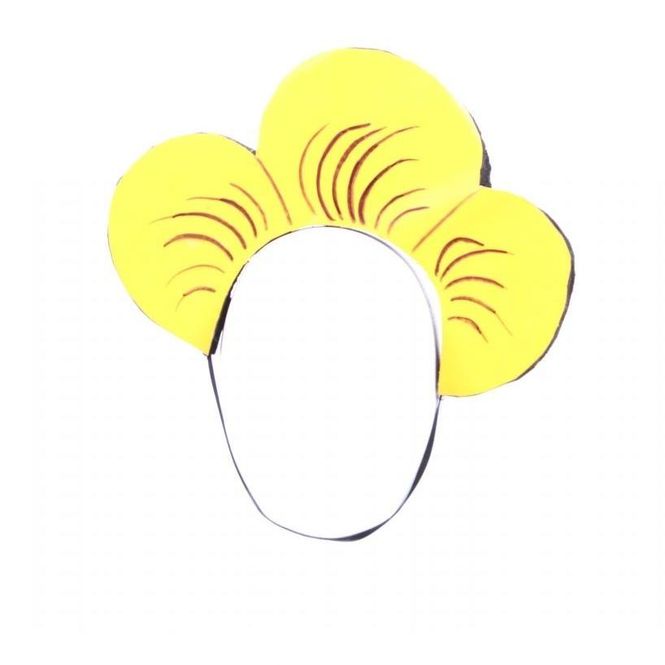 Hovedbilde Hårbøyle med gul blomst