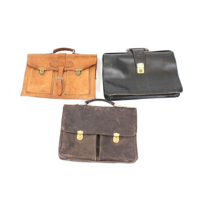 Hovedbilde Dokumentvesker i skinn