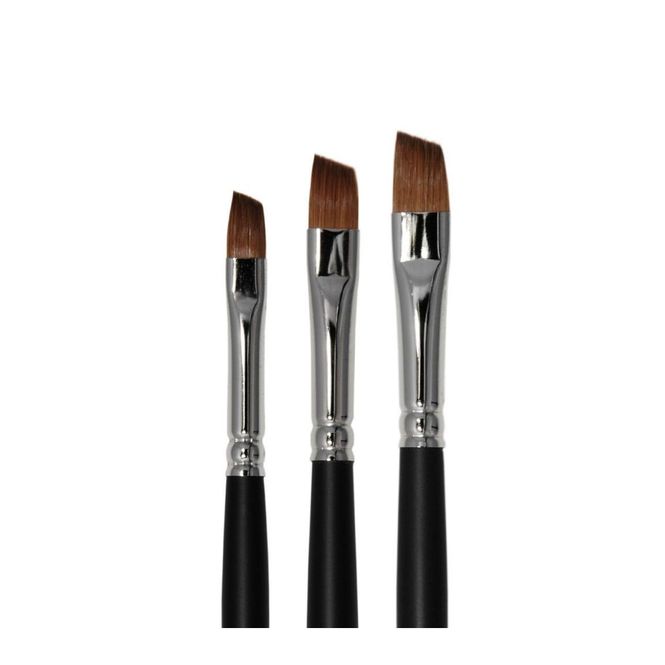 Hovedbilde Mårhårpenselsett SKRÅ