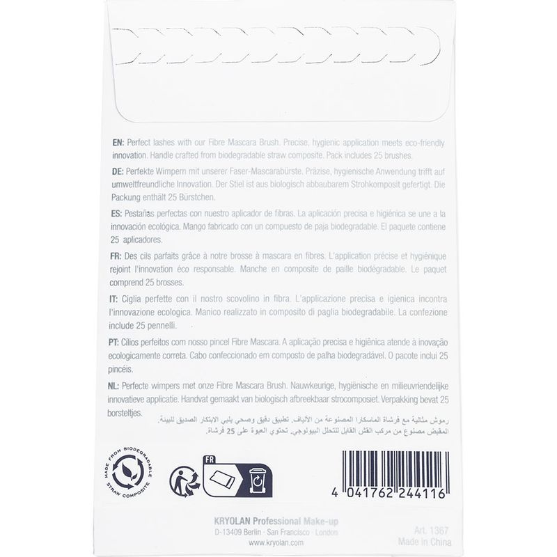 Mascarakoster - engangs 25pk