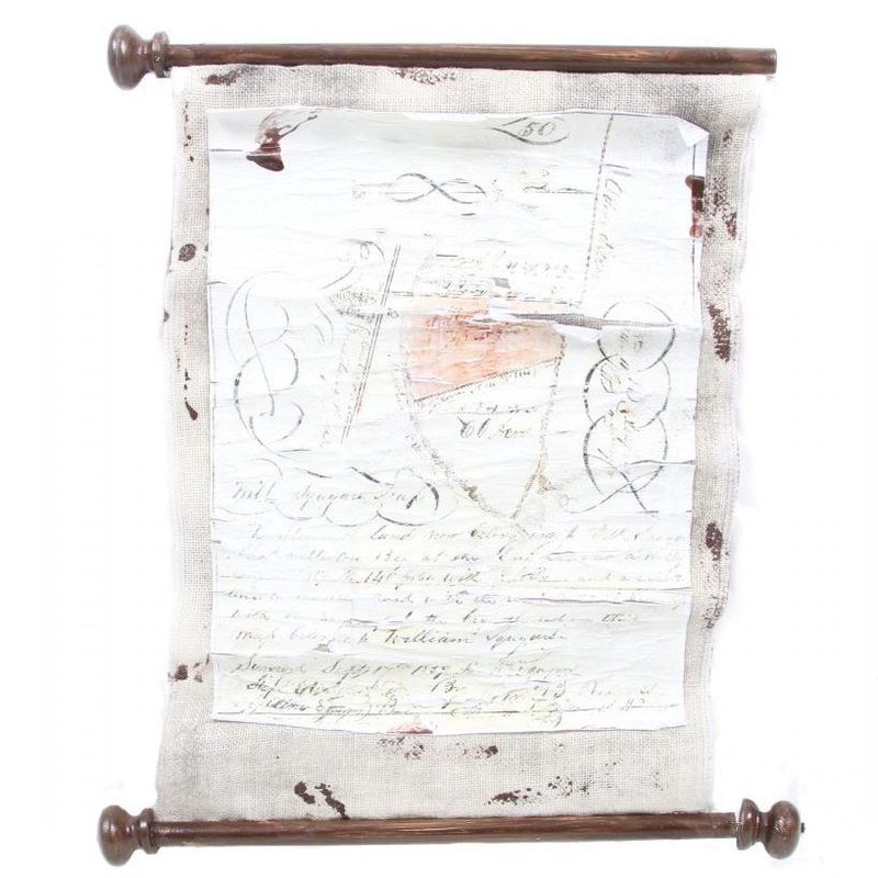 Sammenrullet skattekart