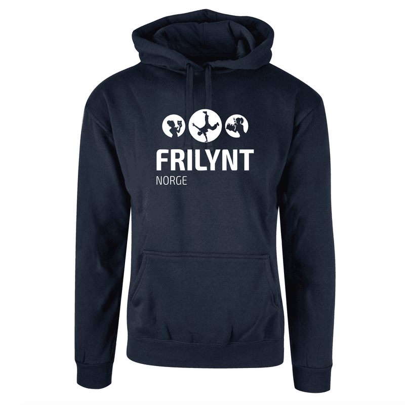 Frilynt Norge - Hettegenser